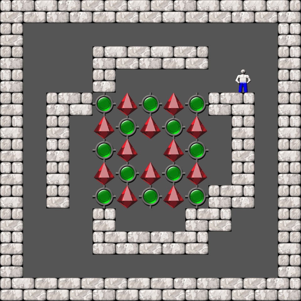 Sokoban Bugs collection 3 level 56